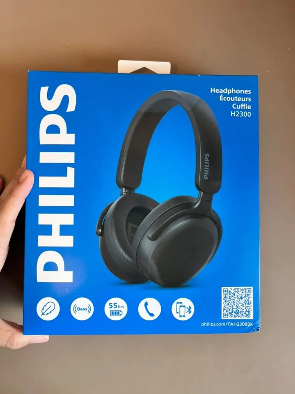 Headphone Bluetooth, TAH2300BK/00,PHILIPS