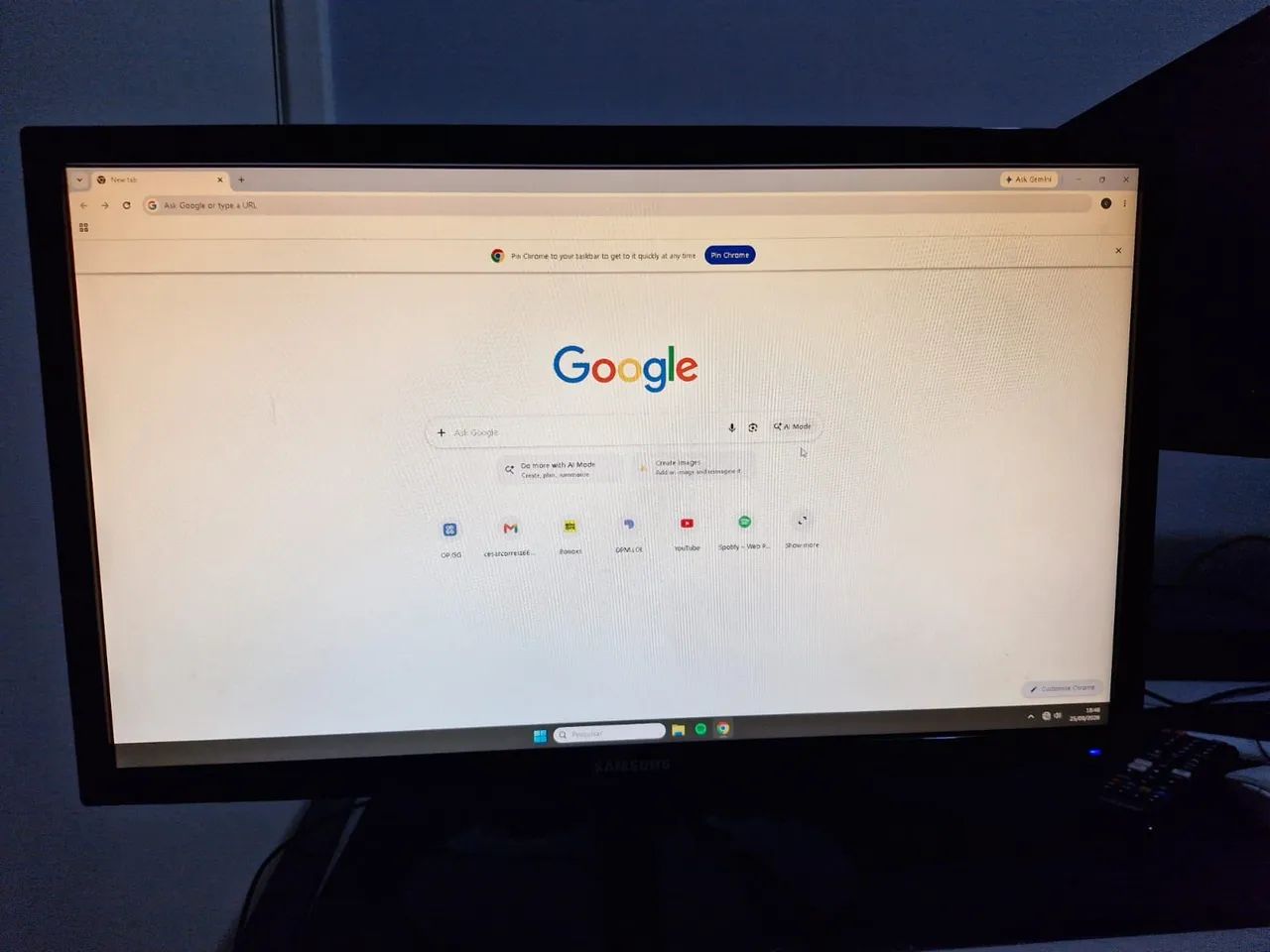 Monitor LED Samsung 24 polegadas S24D332H - Foto 3