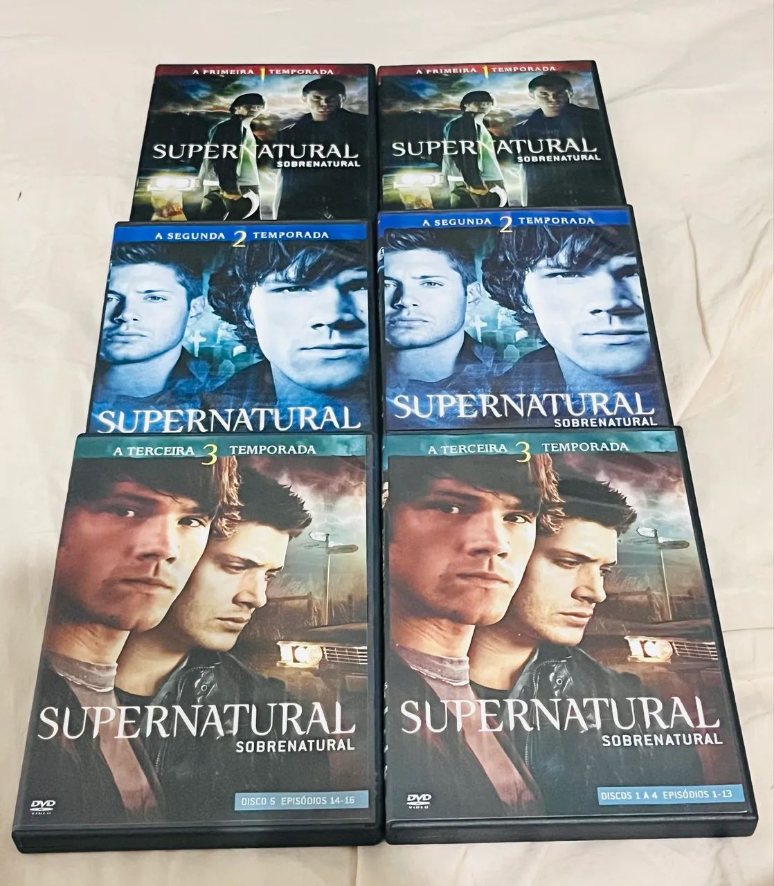 Box Dvds Supernatural - 1ª, 2ª e 3ª Temporada  - Foto 3