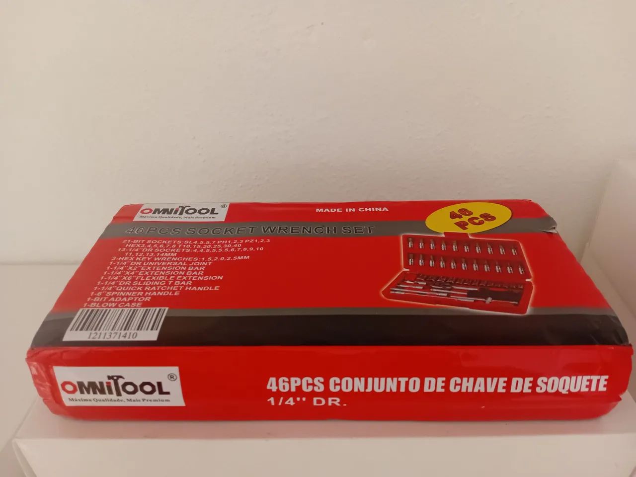 Chave De Socket Catracada 46 peças Omnitool - Foto 2