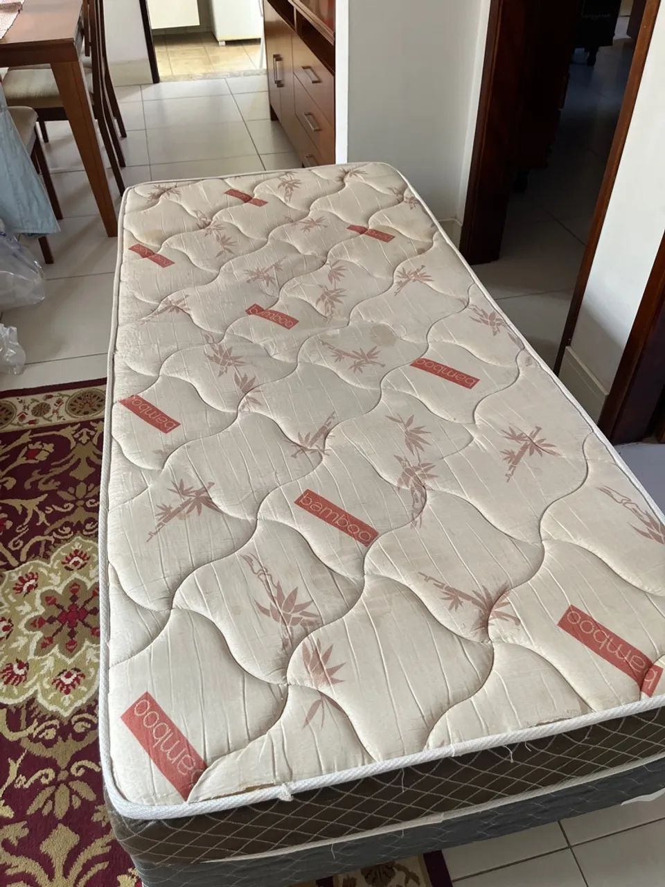 Cama box + colchão solteiro - Foto 3
