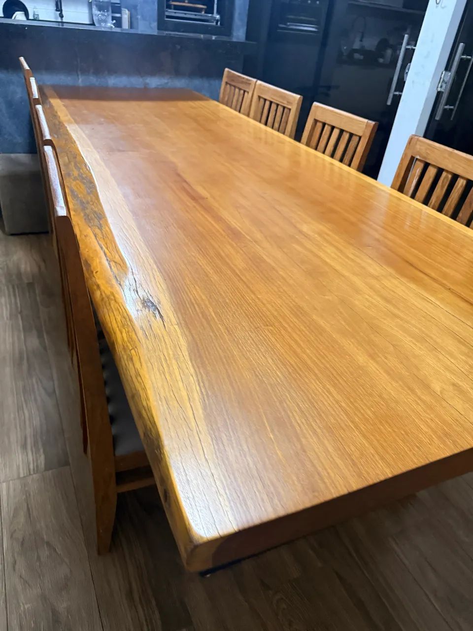 ? CONJUNTO DE MESA DE JANTAR + 8 CADEIRAS - Foto 5