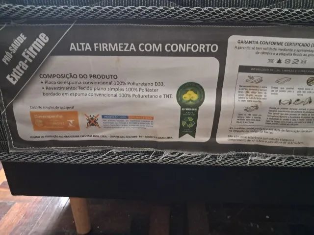 Colchão Queen Ortobom Pró-Saúde   1,58 x 1,98 - Extra-Firme - Foto 2