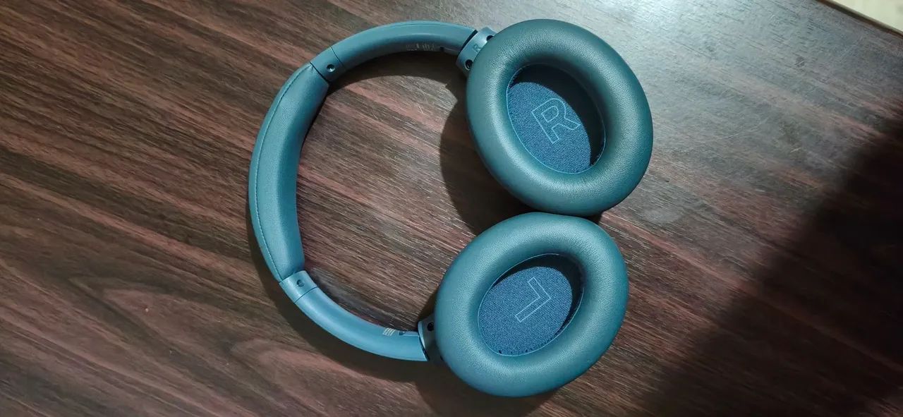 Fone bluetooth Qilivi Q 1009 azul  - Foto 2