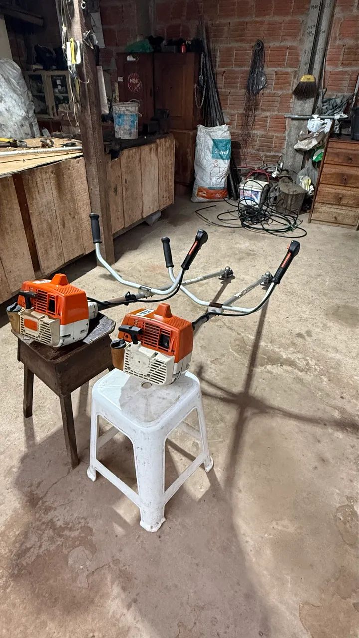 Vendo essas 2 Roçadeiras STHIL 160 - Foto 5