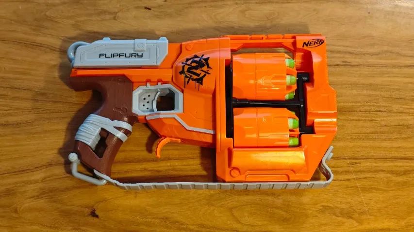 Lançador Nerf Zombie Strike FlipFury - Brinquedos e Jogos - Gleba