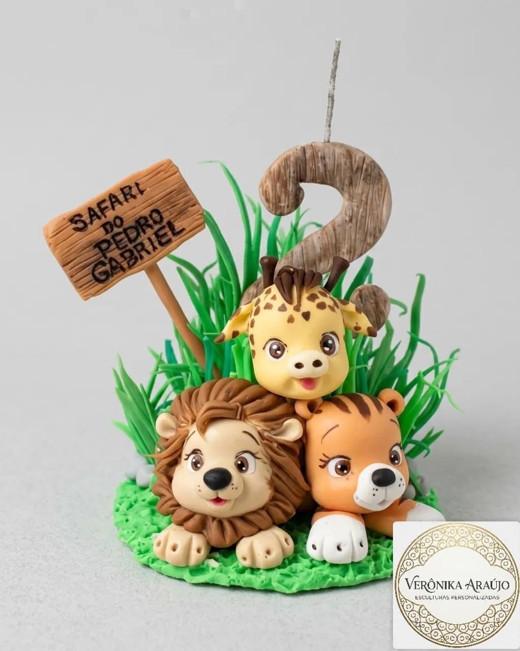 Velas e topo de bolo personalizados  - Foto 5