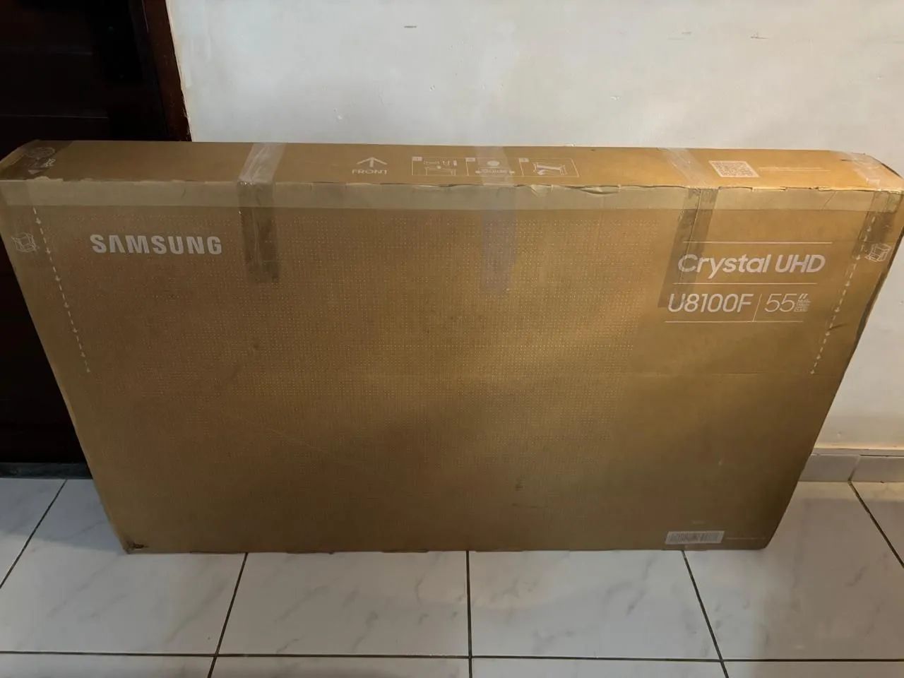 Samsung Smart TV 55" Crystal UHD 4K zero com nota fiscal 1 mês comprada - Foto 4