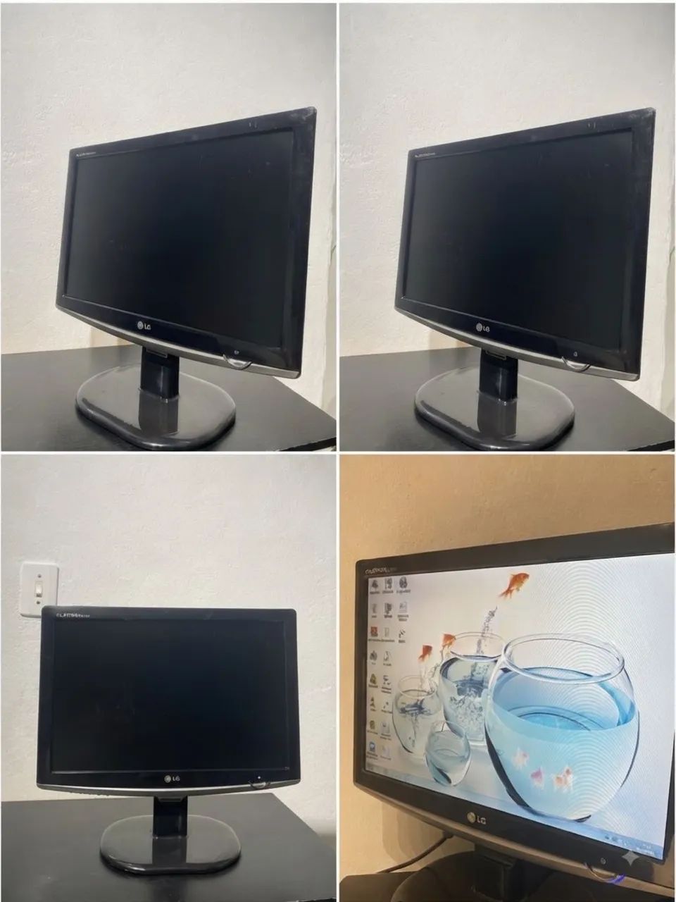 Monitor LG de 17 polegadas 