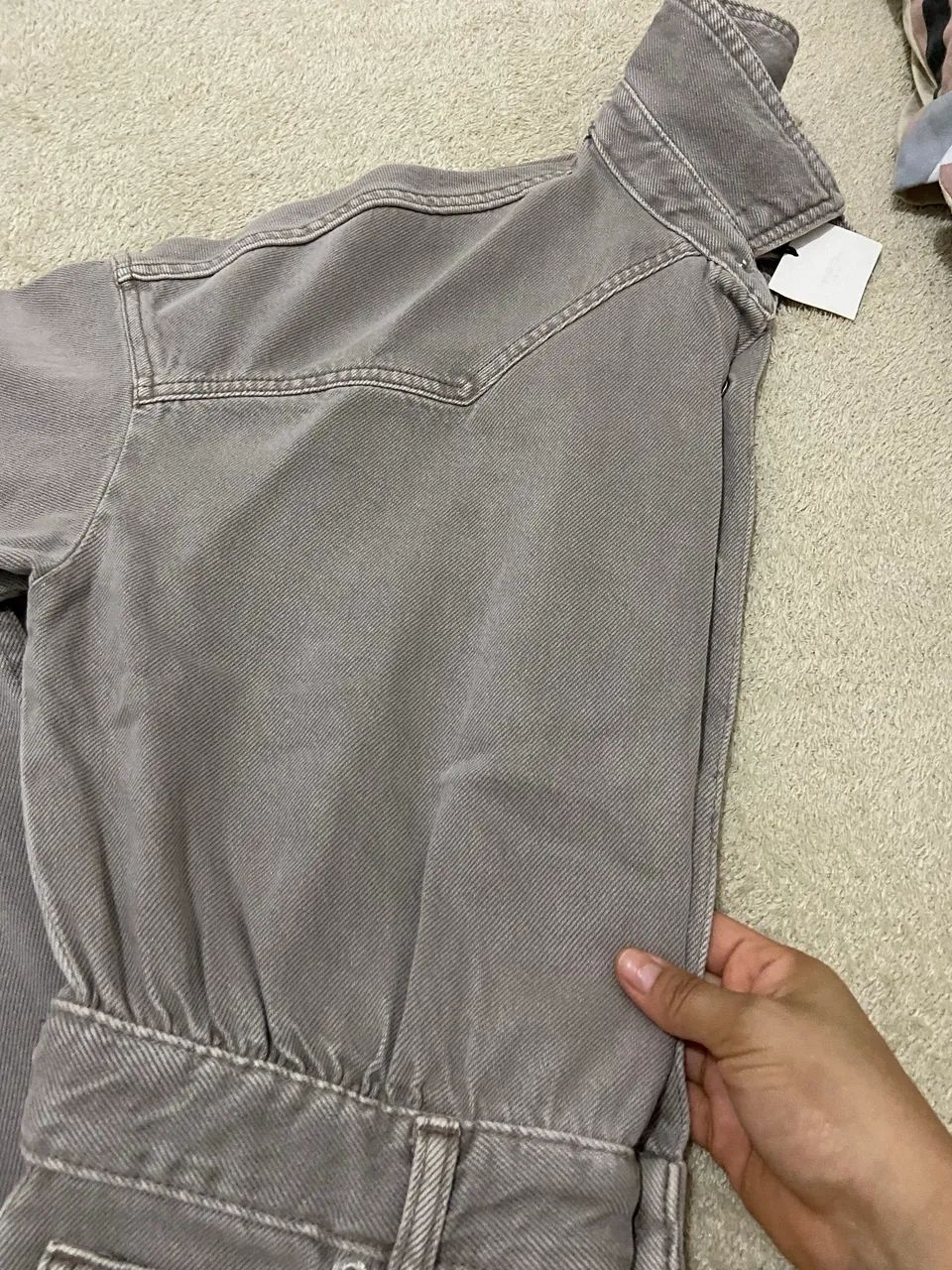 Macacão jeans Zara P  - Foto 2