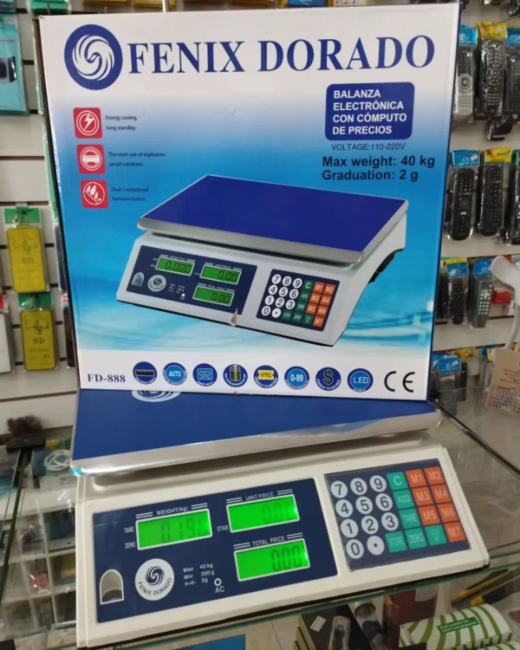 Balança eletrônica comercial 40kg novas garantia de 6 meses 