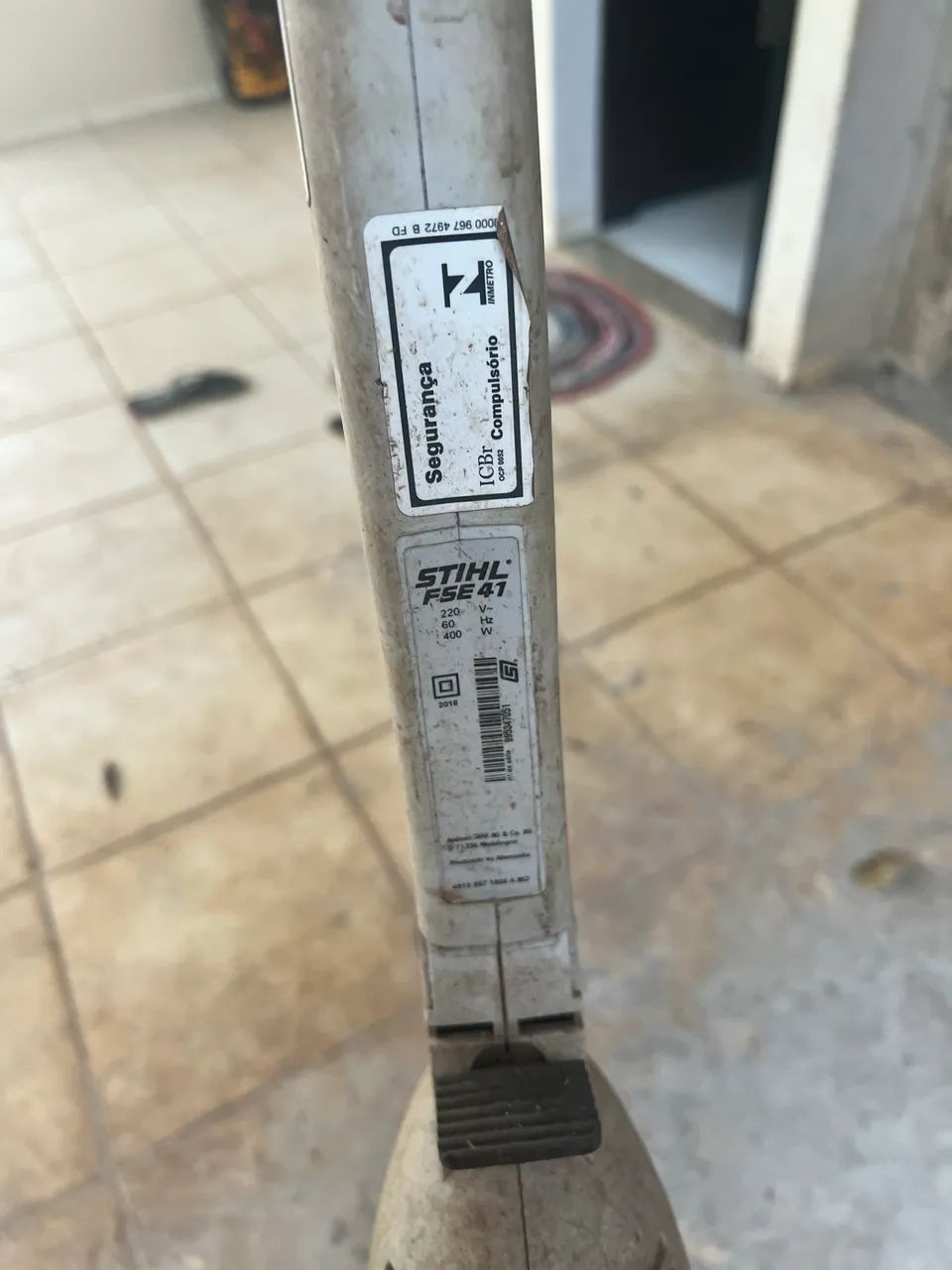 cortador de grama elétrico sthil   - Foto 3