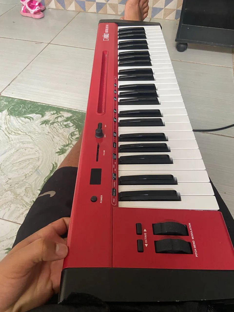Midi kolt kontrolkey 49 teclas teclado controlador - Foto 4