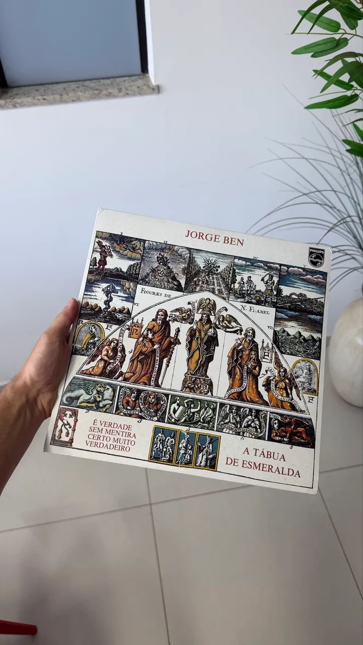 Disco de vinil LP Jorge Ben - Tábua de Esmeralda - Polysom