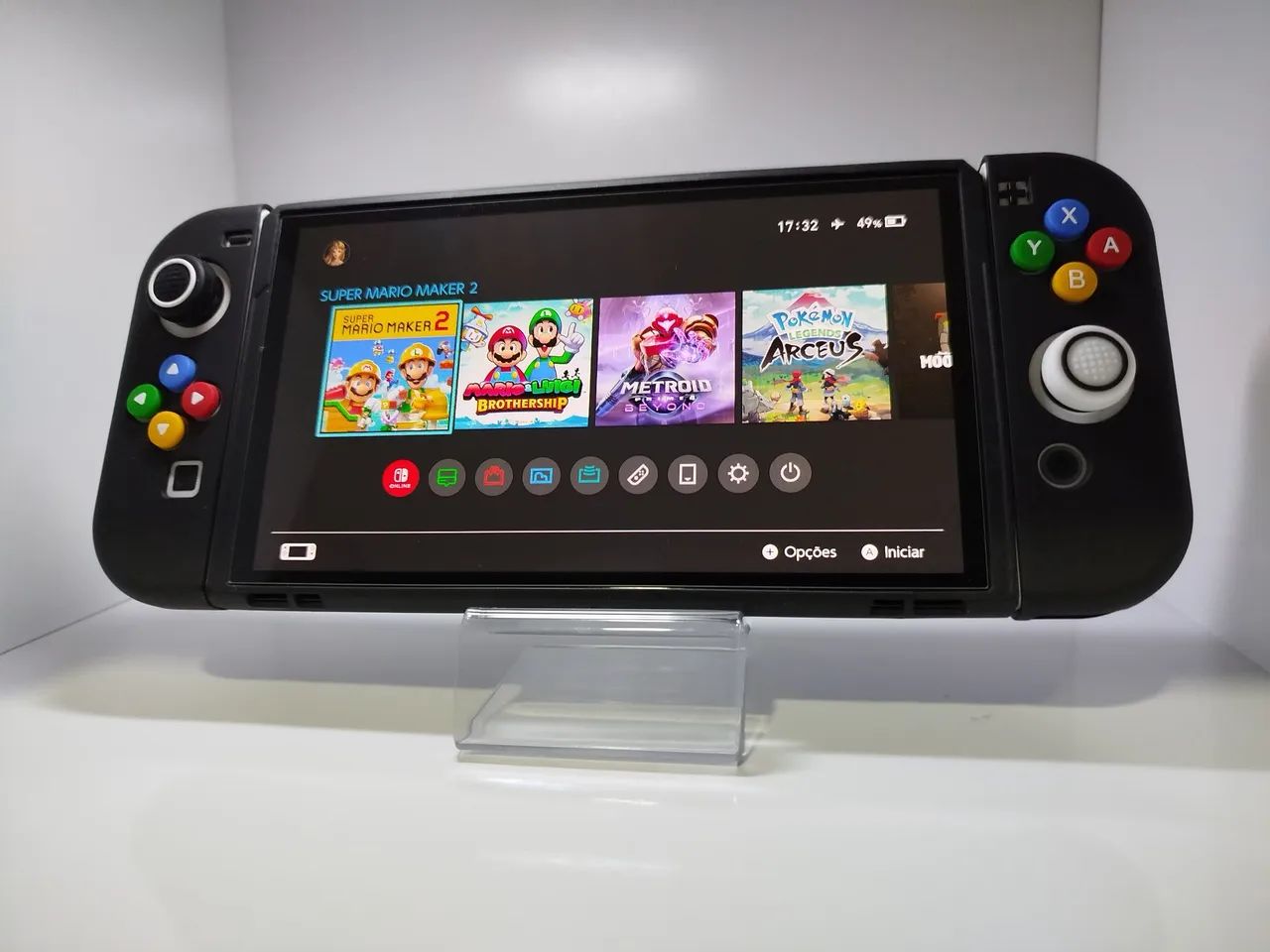 NINTENDO SWITCH OLED - IMPECÁVEL 