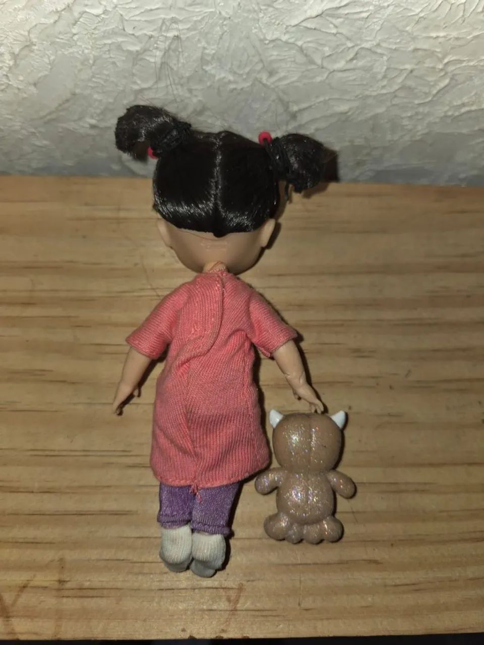 Boneca Boo Monstros SA Mini Animators Usada - Foto 2