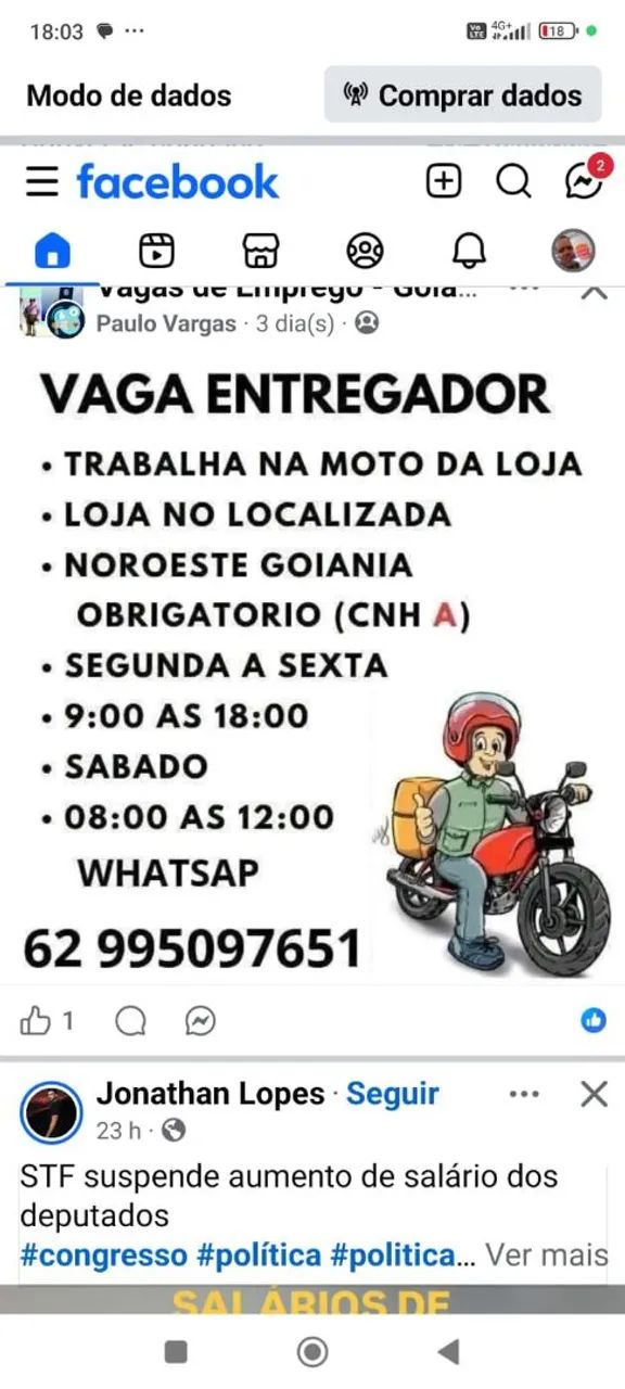 Motoqueiro entregador 