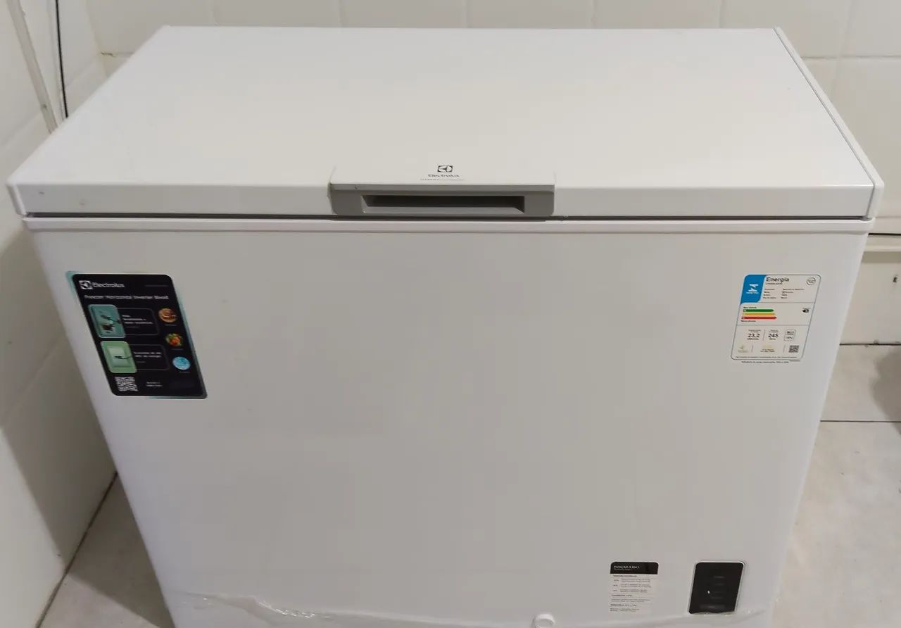 Freezer Horizontal Electrolux Inverter Bivolt 245L
