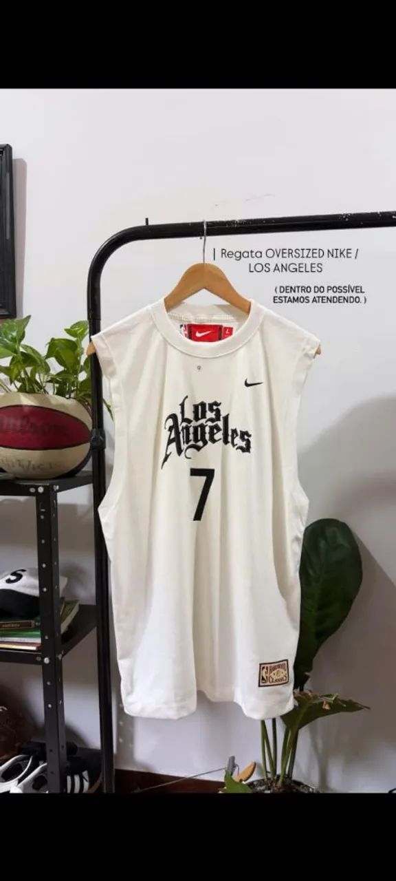 Regata oversized original 100% algodão 