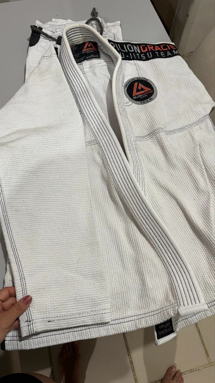 Kimono A0 branco  - Foto 5