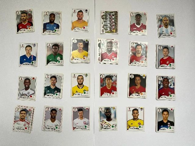 Figurinhas | Copa do Mundo 2018