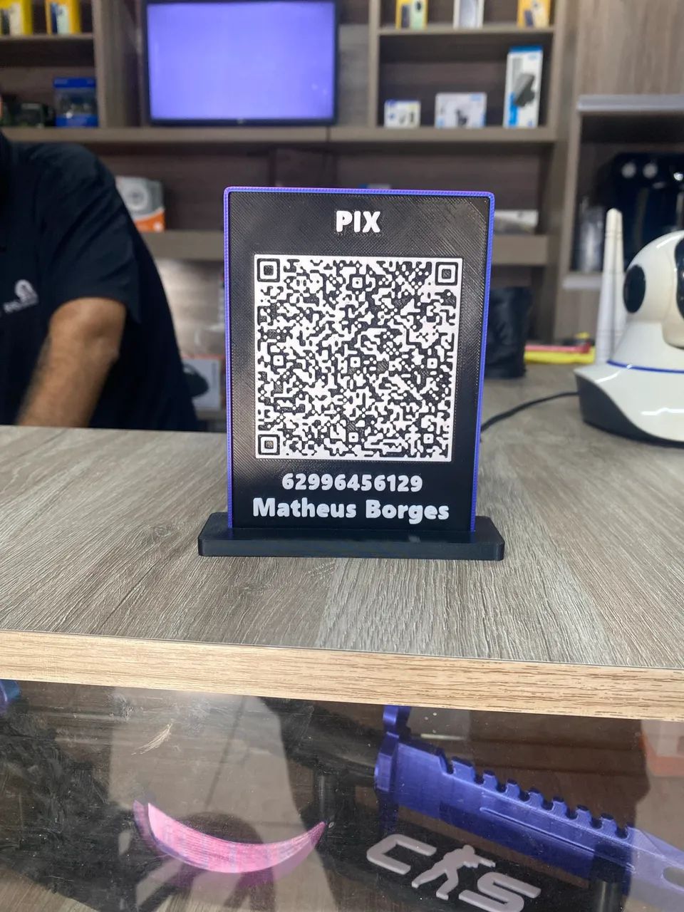 Placa do pix personalizada  - Foto 2