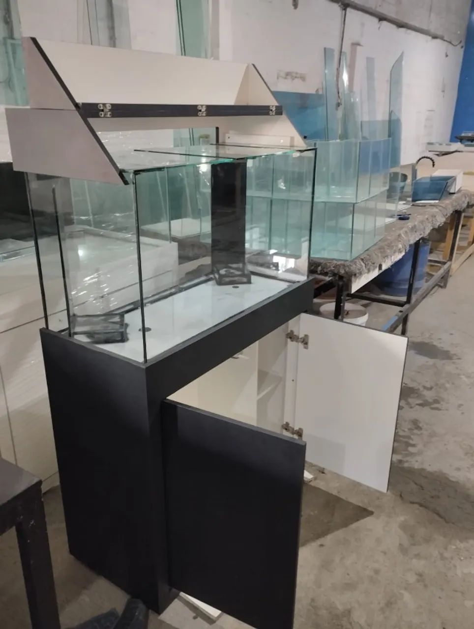 Aquário 90x50x50 6mm - Foto 3