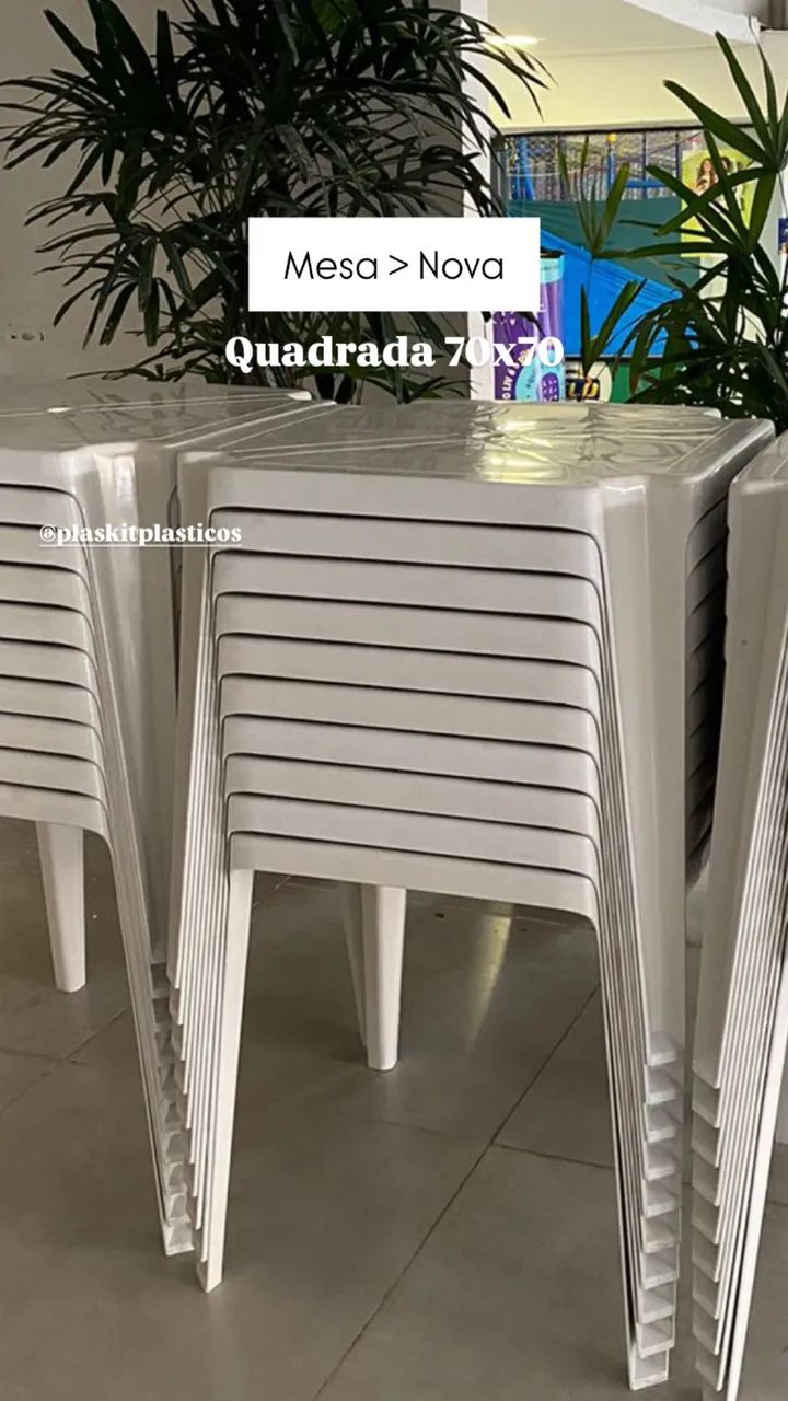 Mesa quadrada | 70x70 - Foto 3