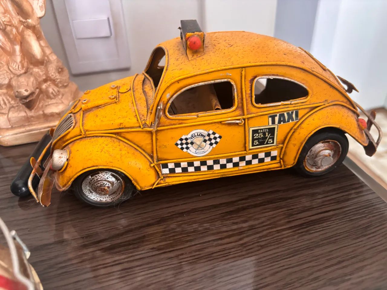 Carrinho fusca de ferro coleção  - Foto 4