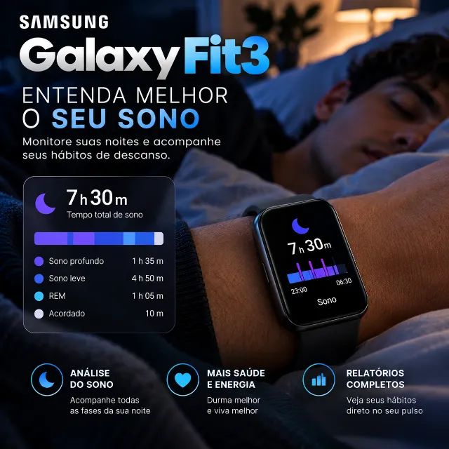 Relógio Samsung Galaxy FIT3 - Foto 2