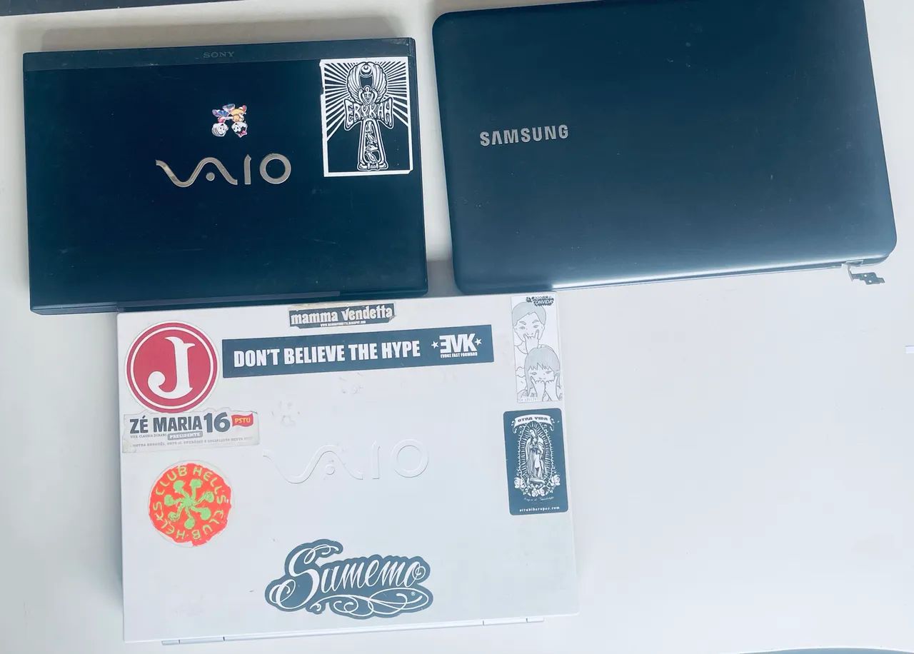 Notebook Lote com 3 - vendo no estado