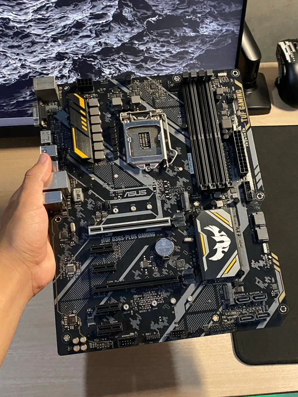 Kit Upgrade Intel: ASUS TUF B365-PLUS + Core i5-9400F + Air Cooler DeepCool - Foto 5