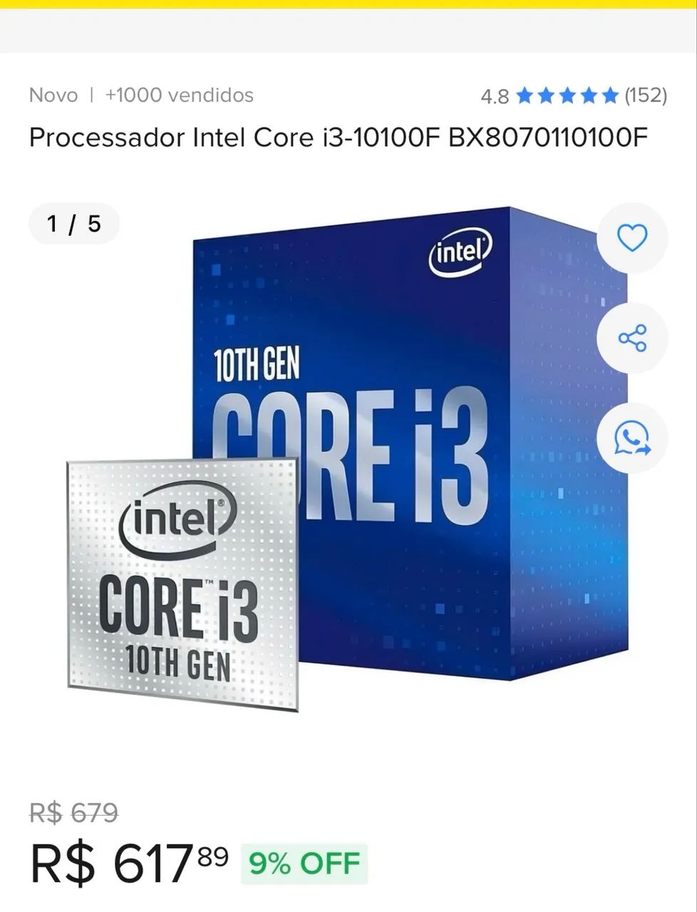 kit upgrade i3 10100f + ASRock H510M - Foto 3