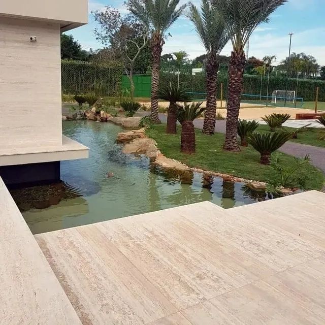 Piso Travertino Romano -Bruto : 1mx1m