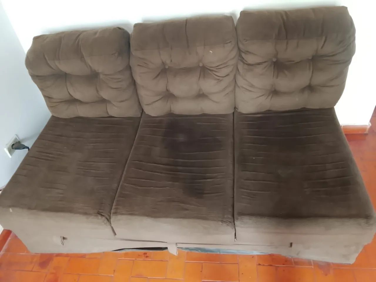 Conjunto de 4 sofás sendo 2 retrateis - Foto 3