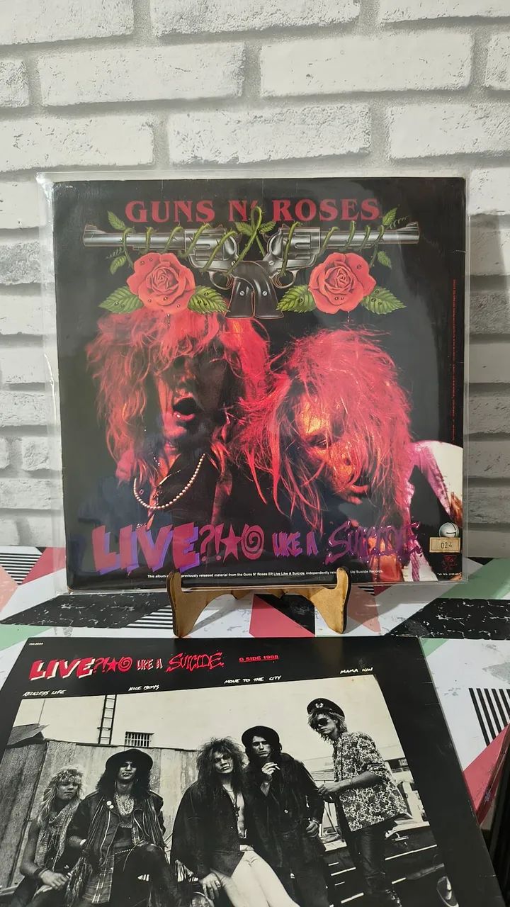 Lp Guns n roses - Lies (Com encarte) - Foto 2