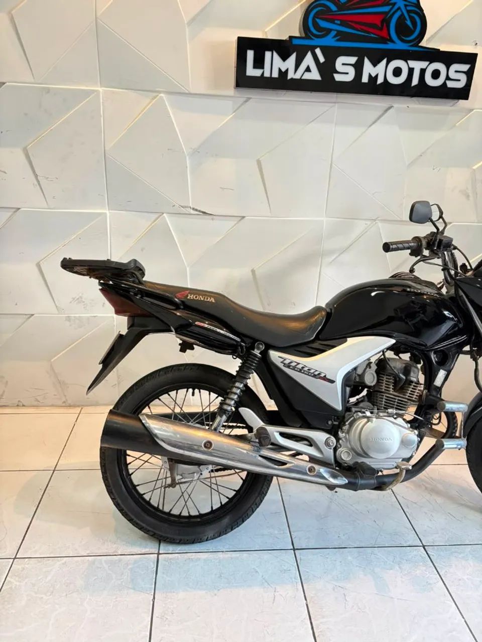 VENDO OU TROCO HONDA TITAN 150 2010 ( limas motos) - Foto 5