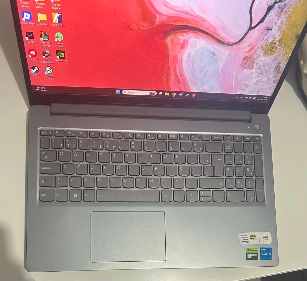 Lenovo LOQ essential 16GB de ram RTX 3050 - Foto 4