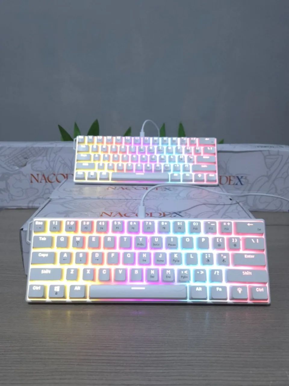 AJAZZ NK61 - Teclado Mecânico 60% Red Switch - Foto 3