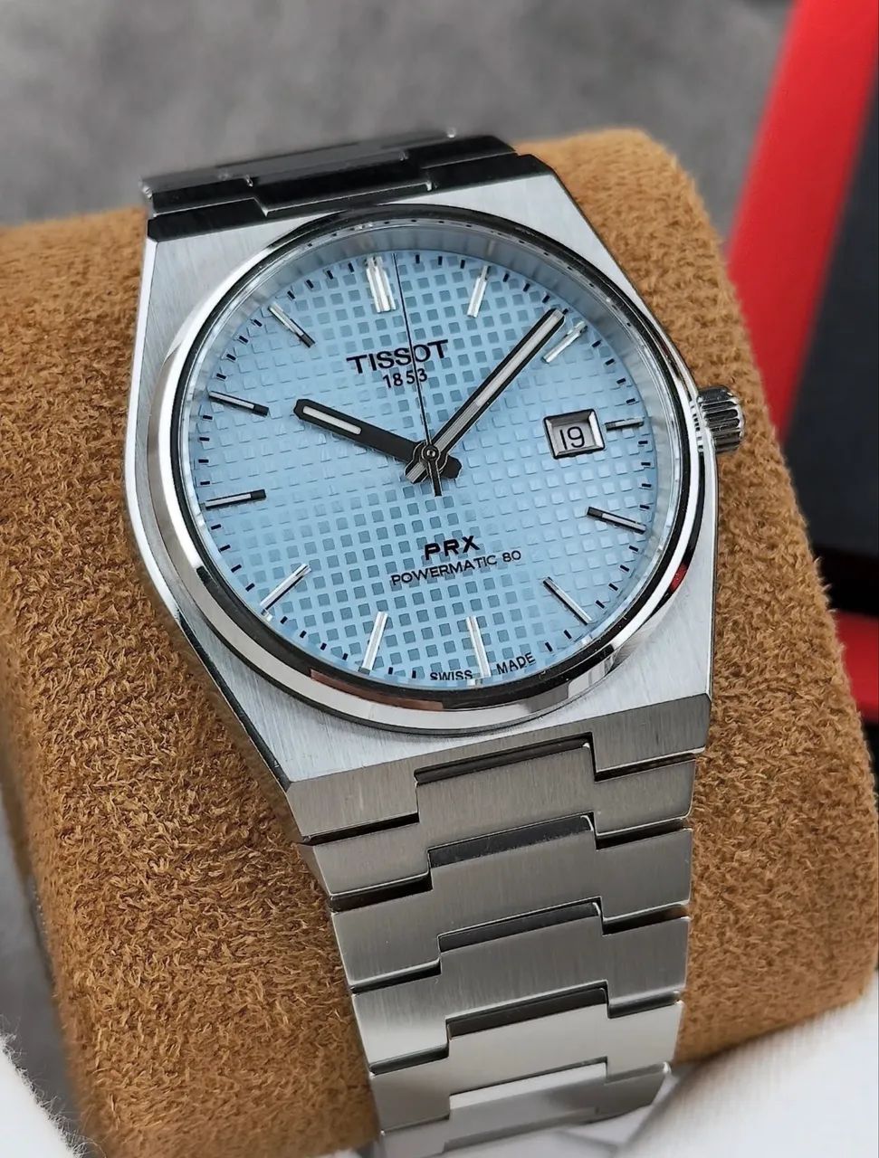 TISSOT PRX POWERMATIC 40mm - Ice Blue - Foto 2