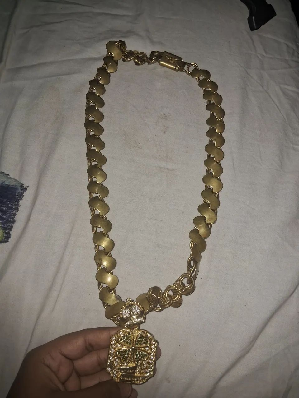 Cordão de moeda antiga  - Foto 3