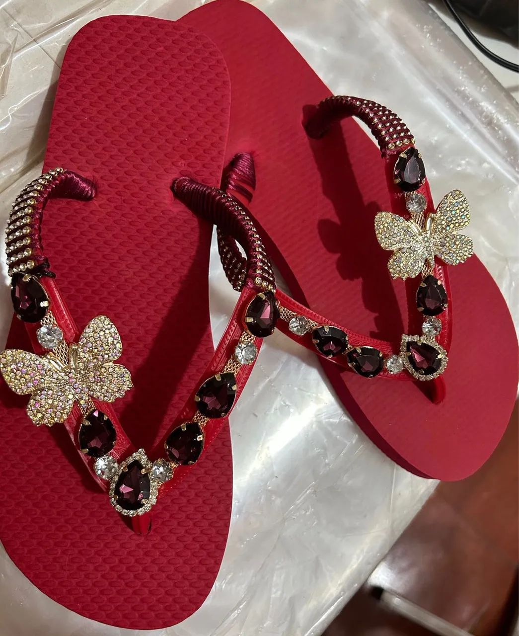 Chinelo bordado  - Foto 2