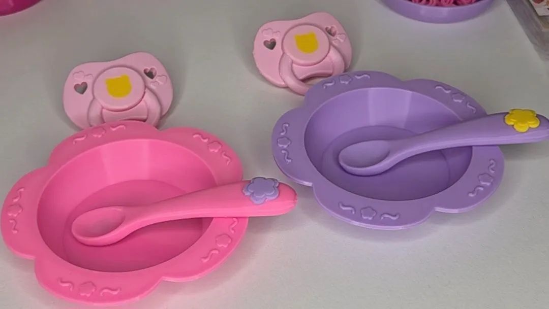 Kit de Acessórios com Ímã para Baby Alive