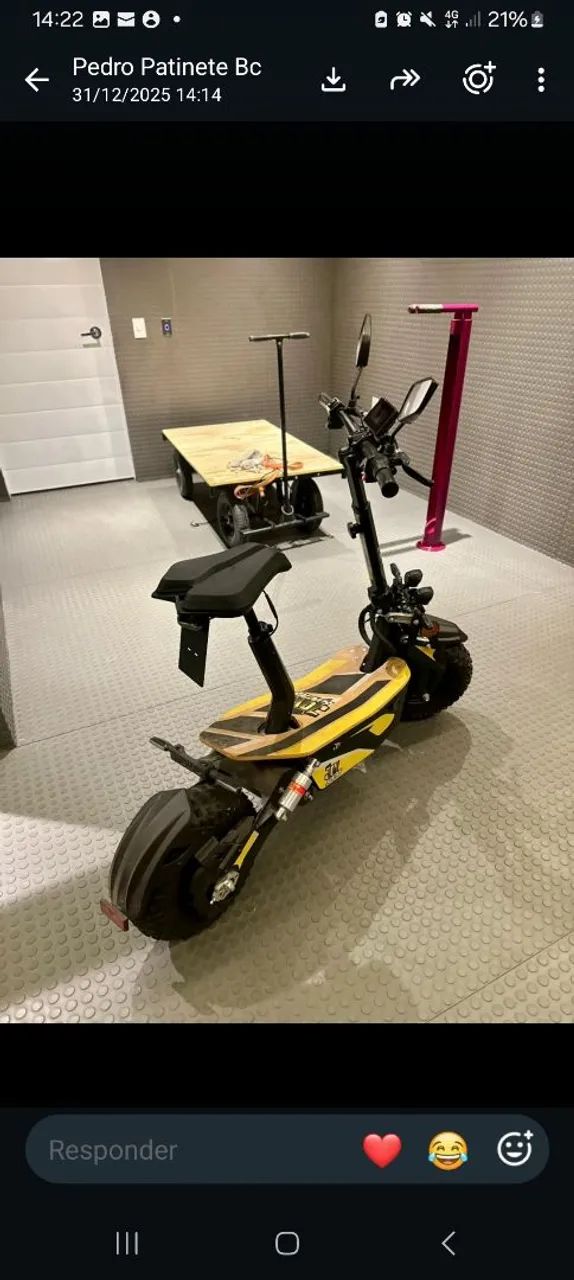 PATINETE ELÉTRICO JOY 2000W - Foto 2