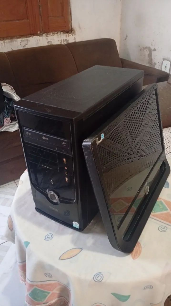 Monitor e CPU antigos  - Foto 2