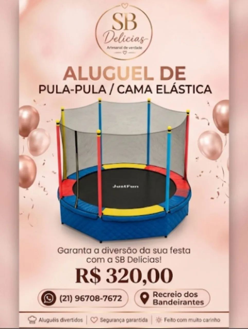 Pula-pula aluguel 