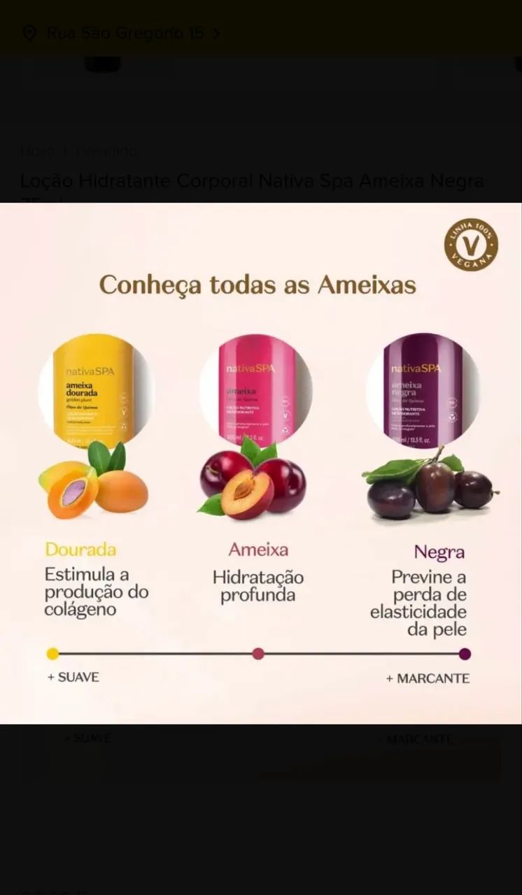 Loção Nutritiva Nativa SPA Boticário  - Foto 2