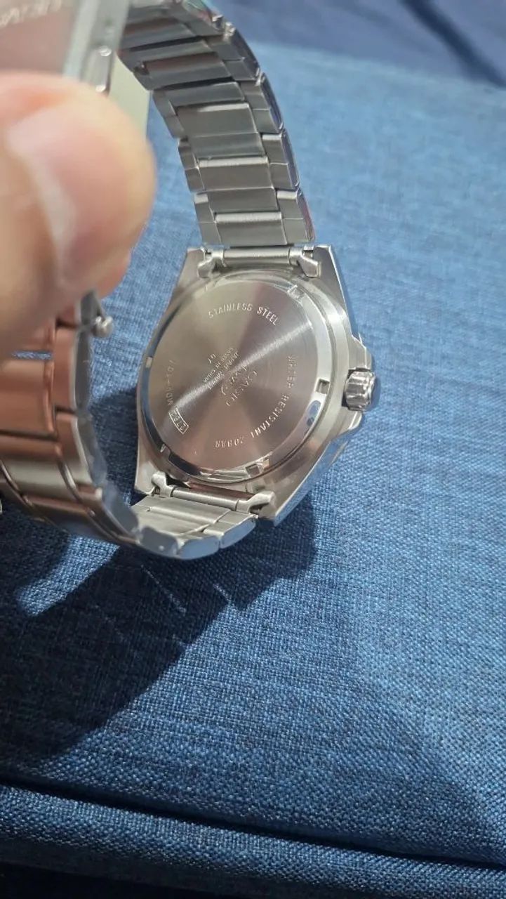 Relogio masculino casio duro 200m MDV- 107 original - Acessórios