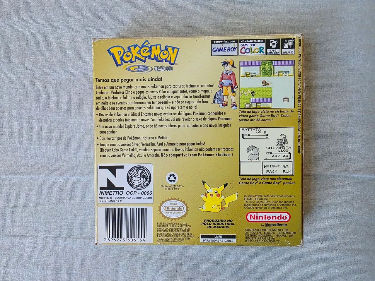 Pokémon gold gradiente cib. - Foto 3