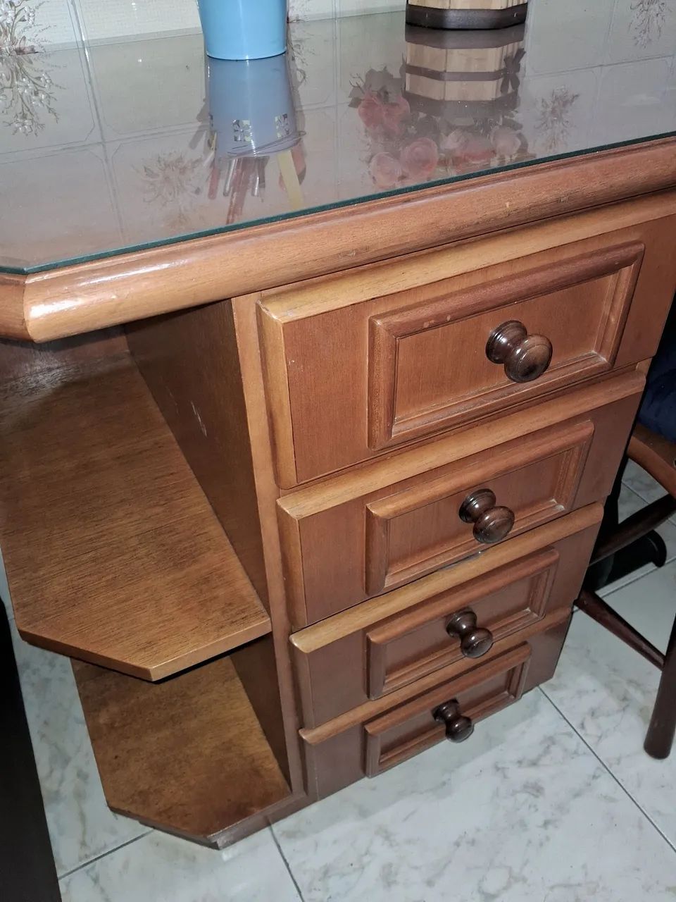 Vendo mesa com cadeira homeoffice - Foto 5